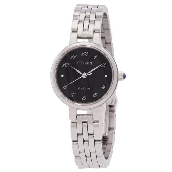 NWT Authentic Citizen L Classic Eco-Drive Black Dial Women's Watch - Picture 1 of 3